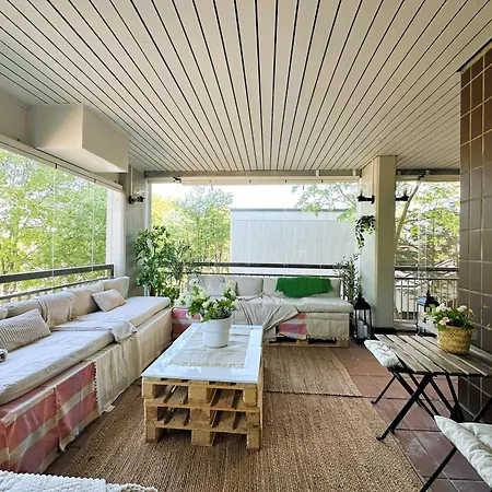 New 3Br Loft With Balcony And Sauna 公寓